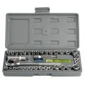 40-Piece Tool Socket Wrench Set