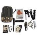 Tactical Survival And Emergency Kit 12-Piece Set