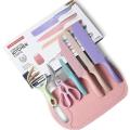 Pastel Color Knife Set, 6 Pieces Er-0278