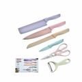 850 Pastel Kitchen Knife 6-Piece Set