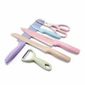 850 Pastel Kitchen Knife 6-Piece Set