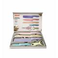 850 Pastel Kitchen Knife 6-Piece Set