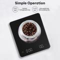 Usb Rechargeable Digital Coffee Scale With Timer