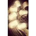 1H Loofah Light String With Hook Warm White Light 10 Bulbs With Extension Cord 220V 5M