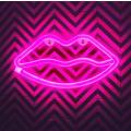 Lip Neon Usb And Battery Powered