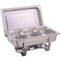 Stainless Steel Triple Tray Chafing Dish - Food Warmer