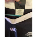 Canterbury of New Zealand All Blacks Steinlager Vintage Rugby Shirt Size XL