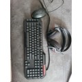 Hp omen gaming bundle. Mindframe headsets Rgb with keyboard and mouse.