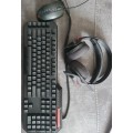 Hp omen gaming bundle. Mindframe headsets Rgb with keyboard and mouse.