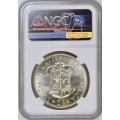 S. Africa: 1960 QEII 5 Shillings NGC Certified PL68 `Union 50th Anniversary`