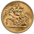 S. Africa: 1931 KGV Gold Pound/Sovereign PCGS Certified MS65
