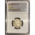 S. Africa: 1892 ZAR 1 Shilling NGC Certified MS62