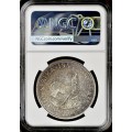S. Africa: 1953 QEII 5 Shillings (Crown) NGC Certified MS65