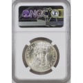 S. Africa: 1953 QEII 2.5 Shillings (Halfcrown) NGC Certified MS65 (Finest Certified Grade)