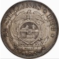 S. Africa: 1893 ZAR 2.5 Shillings (Halfcrown) PCGS Certified XF40