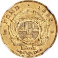 S. Africa: 1896 ZAR Gold 1/2 Pond NGC Certified AU55