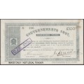 S. Africa (Pre-Reserve Bank): 1900 ZAR Pretoria 100 Pounds (Uncirculated)