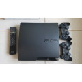 PS3 SLIM CONSOLE + 27 GAMES and ACCESSORIES