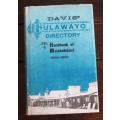 DAVIS` BULAWAYO DIRECTORY and Handbook of Matabeleland 1895-1896  ( Rhodesia interest )