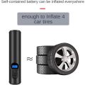 Wireless Rechargeable Car Trye Inflation Pump With 6000mah Battery