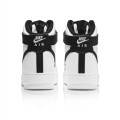 NIKE MEN'S AIR FORCE 1 '07 HIGH WHITE/BLACK SNEAKER