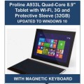 PROLINE A933L TABLET WITH MAGNETIC KEYBOARD - NEW - BOXED