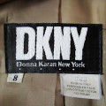 DKNY SEMI-MILITARY STYLE JACKET ~ FULLY LINED Size 8/10