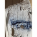 COTTON ON DENIM JACKET WITH STUNNING EMBROIDERY DETAIL