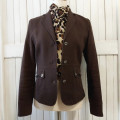 KELSO BROWN 100% COTTON TWILL JACKET