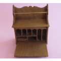 Dollhouse  Miniature 1:12" scale handmade tabletop wriing desk-as good as new