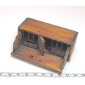 Miniature Dollhouse 1/12"  scale - old desktop writing bureau