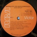 RICK ASTLEY - WHENEVER YOU NEED SOMEBODY - LP - SOUTH AFRICA - EXC / EXC IN SHRINK