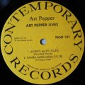 ART PEPPER - ART LIVES - LP - SOUTH AFRICA - EXC / VG+