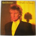 ROD STEWART - TONIGHT I'M YOURS - LP - USA - EXC / EXC  - WITH COLOUR INNER SLEEVE