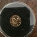 2020 1/10 oz South African Gold Krugerrand Coin (BU) Encapsulated (never opened) FREE SHIPPING