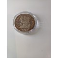 1986 Johanneburg R1 silver coin