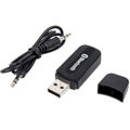 USB Bluetooth Receiver with 3.5mm Audio Port and Cable