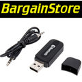 USB Bluetooth Receiver with 3.5mm Audio Port and Cable