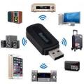 USB Bluetooth Receiver with 3.5mm Audio Port and Cable