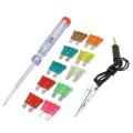 10 Piece Auto Plug In Fuse With Tester Kit and Auto-Aroma