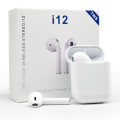 i12 TWS Wireless Bluetooth Earphones and Charging Case, Bluetooth 5.0 - 3 ON AUCTION