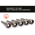 5 Piece 8mm Magnetic Hex Bit Set - NEW LOW SHIPPING