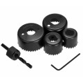 6pc Drill Hole Saw Set - NEW LOW SHIPPING