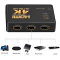 3 to 1 1080p 4k HDMI Switch with IR Remote