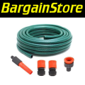 10m Garden Hose Pipe and 4 Fittings