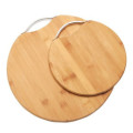 31cm x 31cm Circle Bamboo Cutting Board - 3 ON AUCTION