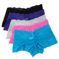 10 Pack Ladies Lace Boyshorts Underwear
