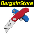Folding Solid Utility Knife - NEW LOW SHIPPING