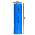 3.7v 2200mAh Rechargeable 18650 Lithium Battery - 2 ON AUCTION