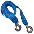 4m 3.5T Tow Rope with Forged Hook Safety Latches - 3 ON AUCTION